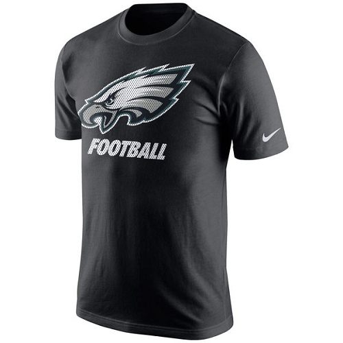 NFL Philadelphia Eagles Nike Facility T-Shirt - Black